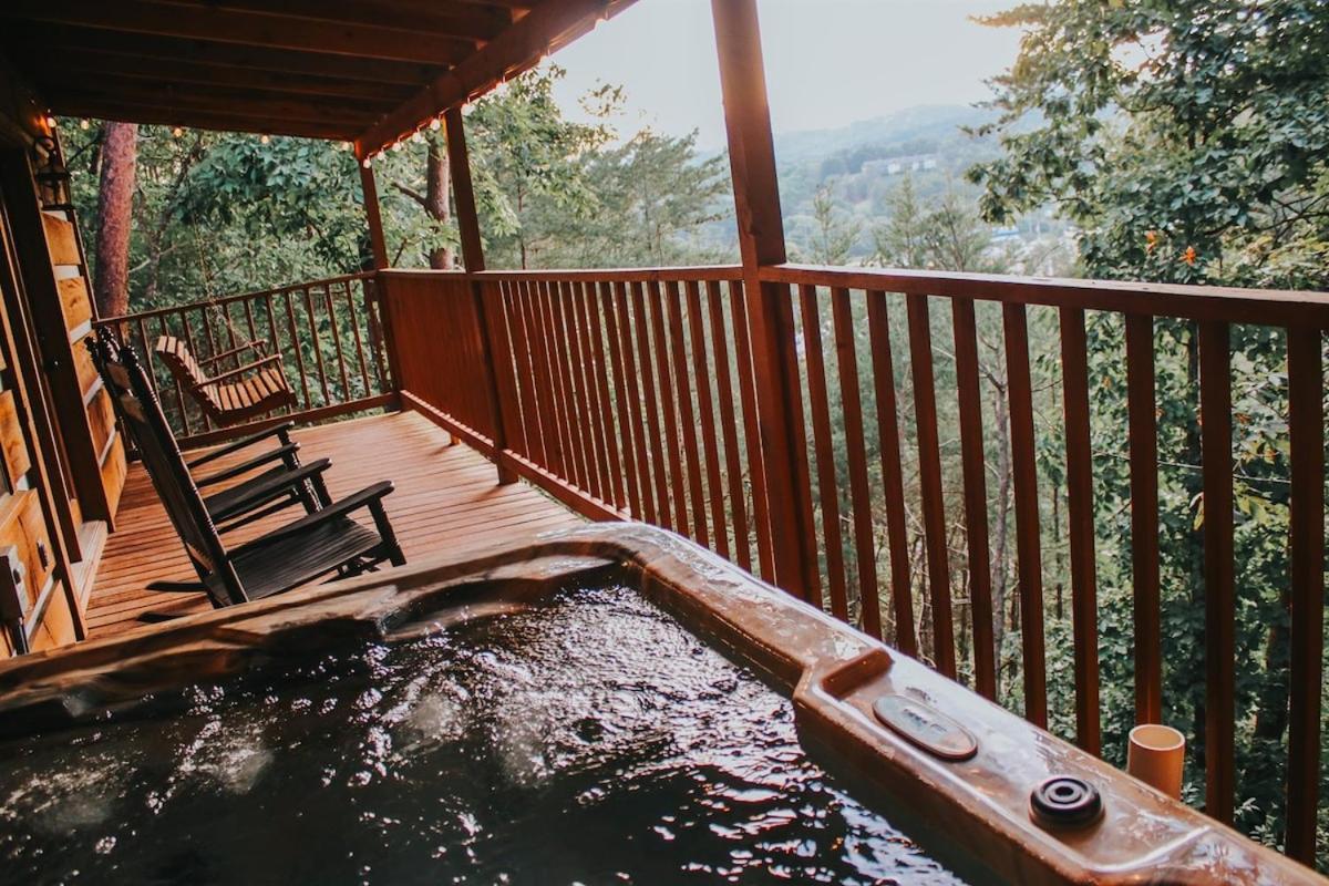 Villa Bluff Mountain View Pigeon Forge Esterno foto